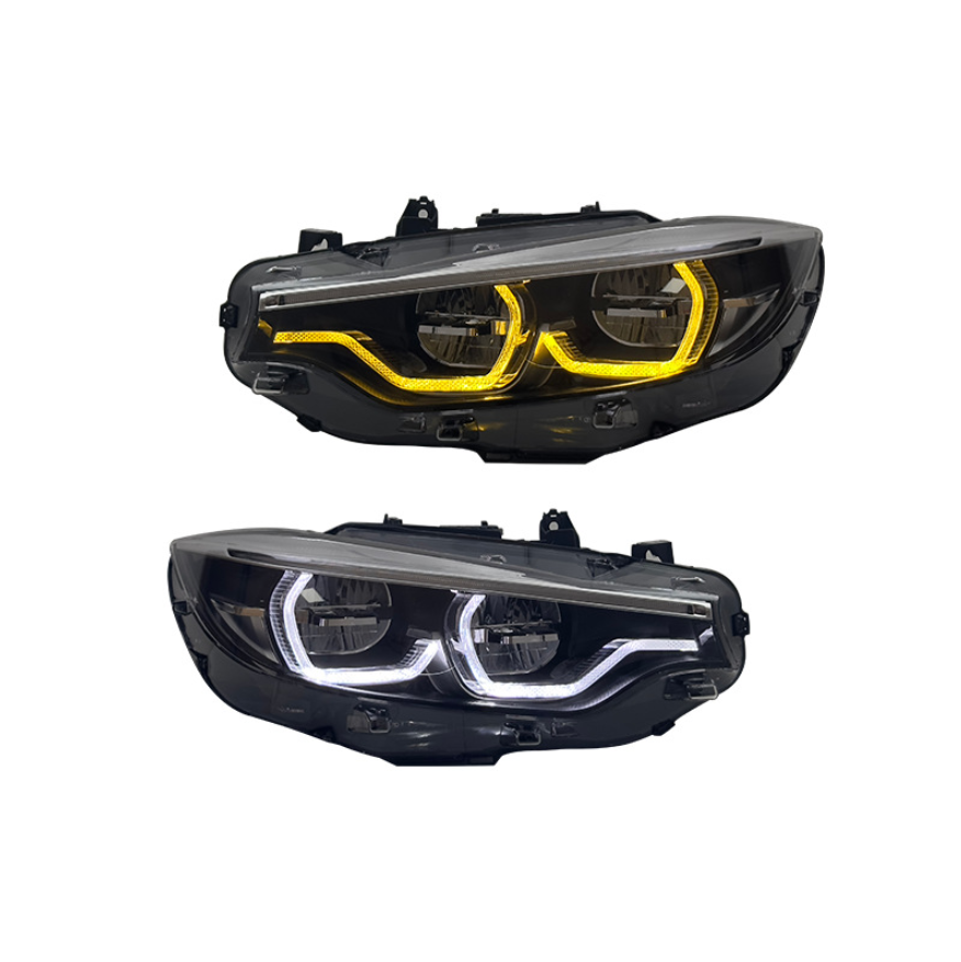 F8X|F3X Color Changing Ikon headlights (Yellow/White)