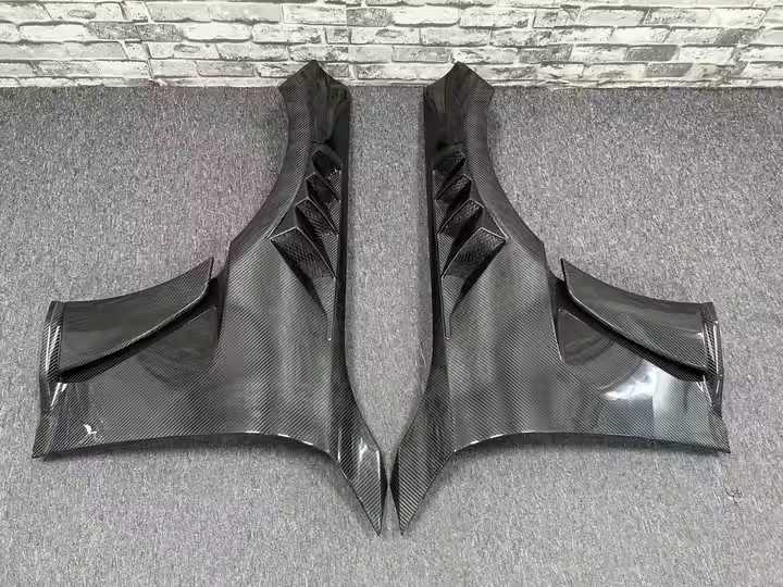 G87 AN style dry carbon fiber fender