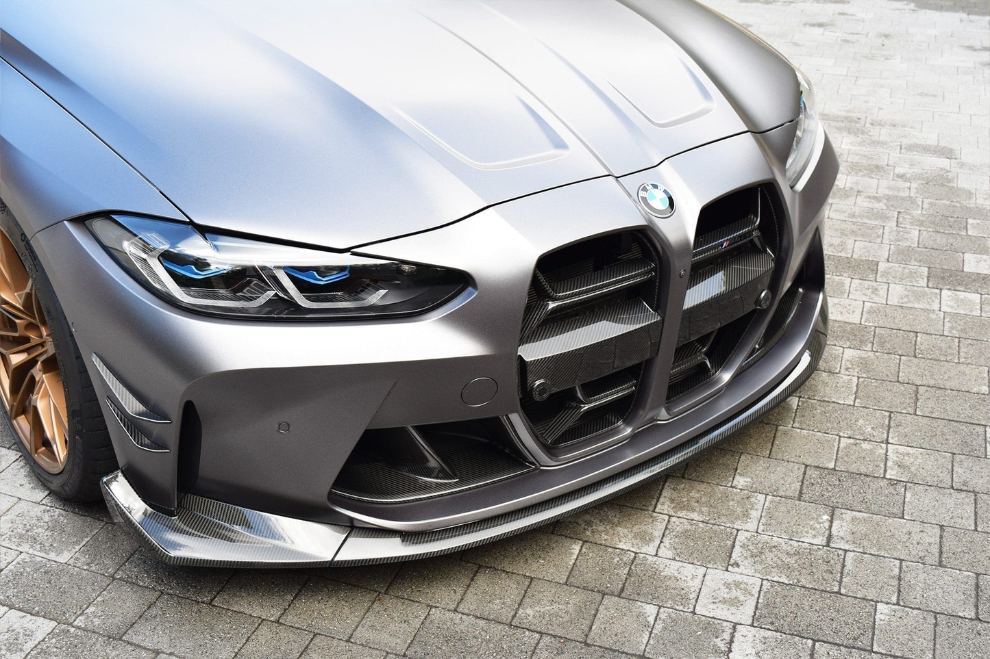 Carbon fiber bumper inlets for G8X