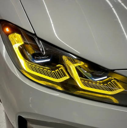 Yellow CSL DRL Modules For BMW G80 M3 G82 M4 G22 G26