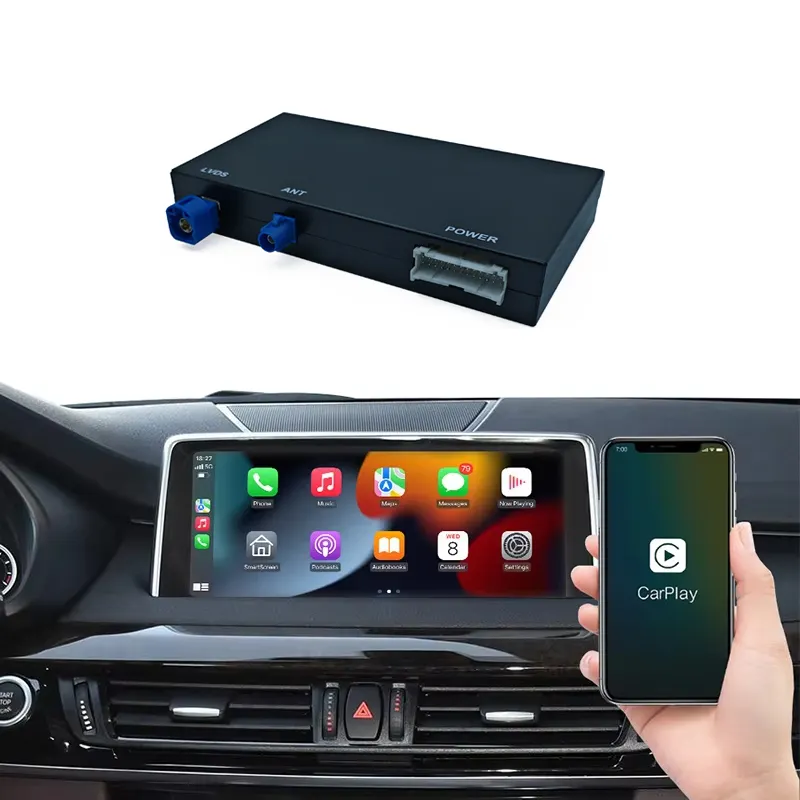 NBT Android Auto F10 F30 Carplay Box for Bmw F10 F30 F20 F31 F32 F33 F34 F36 F11 F15 F16 Android Carplay Interface